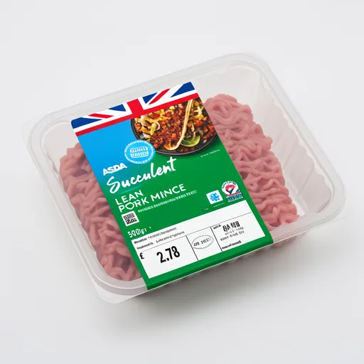 ASDA Succulent Lean Pork Mince 5% Fat 500g