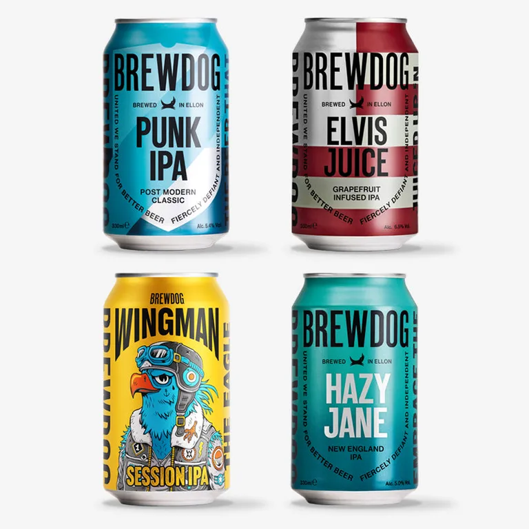 BrewDog Mix Beer Cans 