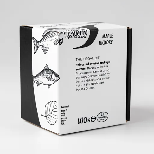 Leap Wild Smoked Sockeye Salmon 100g