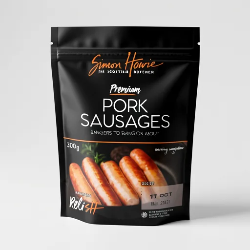 Simon Howie The Scottish Butcher 6 Premium Pork Sausages 300g