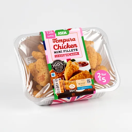 ASDA Crispy Tempura Chicken Breast Mini Fillets 305g