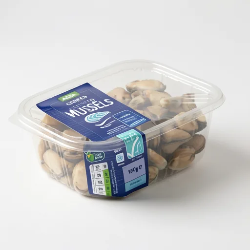 ASDA Tasty Cooked Mussels 150g