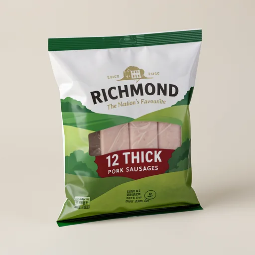Richmond Thick Pork Sausages x12 615g