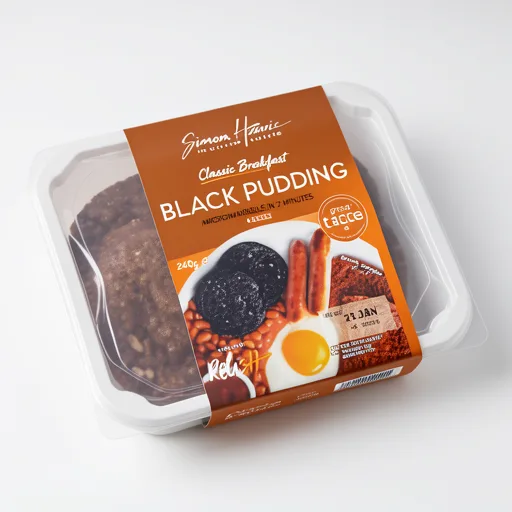 Simon Howie 4 Classic Breakfast Black Pudding Slices 240g