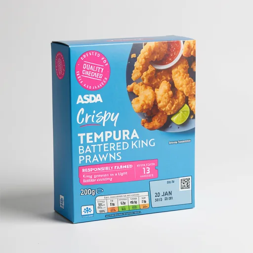ASDA Crispy Tempura Battered King Prawns 200g