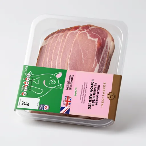 Exceptional by ASDA Exceptional 8 Wiltshire Cured Unsmoked Bacon Rashers 240g