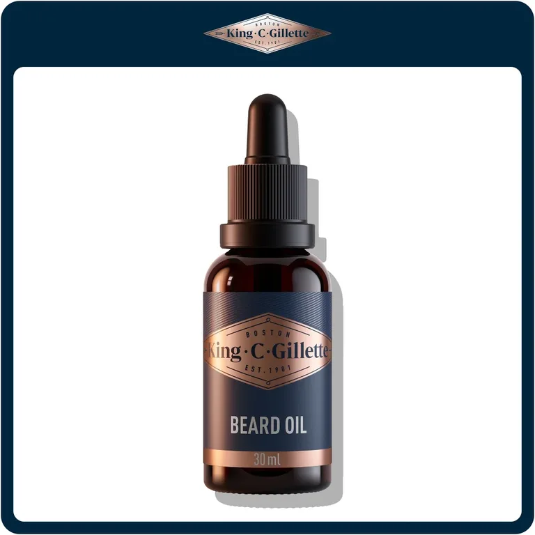 King C Gillette Beard Oil