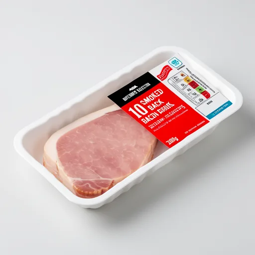 ASDA Flavoursome 10 Smoked Back Bacon Rashers 300g