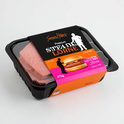 Simon Howie The Scottish Butcher 4 Premium Steak Lorne Slices 270g