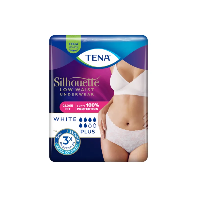Tena Silhouette Incontinence Pants White Large 