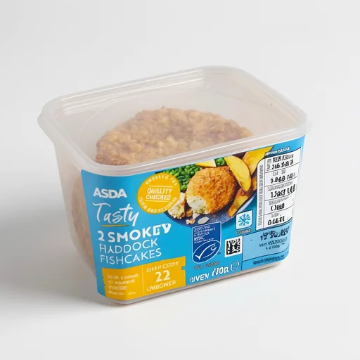 ASDA Tasty 2 Smoked Haddock Fishcakes