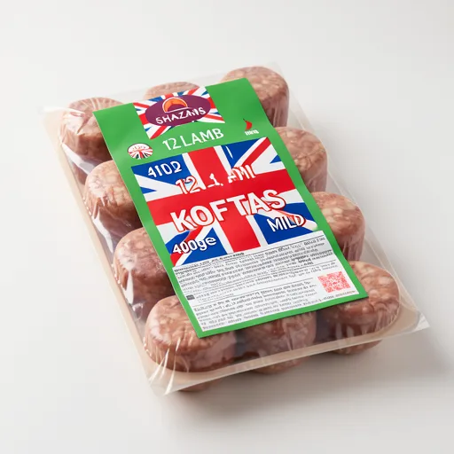 Shazans 12 Lamb Koftas 400g