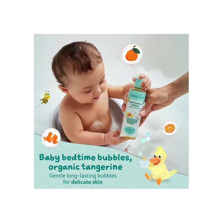 Childs Farm Baby Bedtime Bubbles Tangerine 250ml