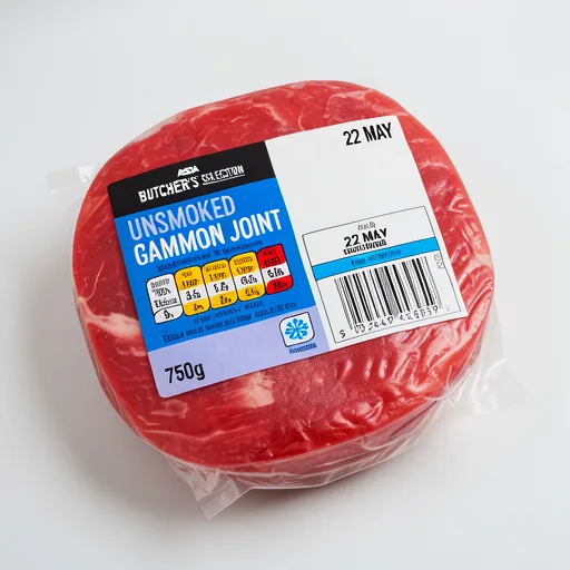 ASDA Delicious Unsmoked Gammon Joint 750g