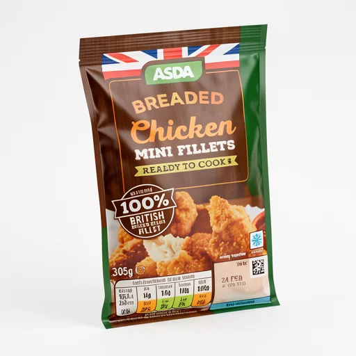 ASDA ASDA Tender Breaded Chicken Breast Mini Fillets 305g