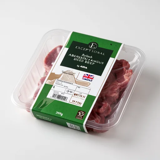Exceptional by ASDA British Aberdeen Angus Diced Beef