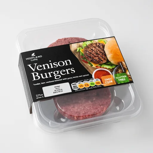 Highland Game Venison Burgers 227g