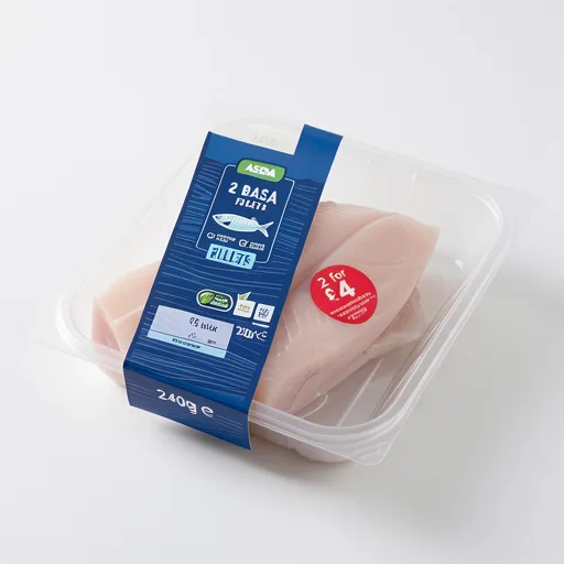 ASDA Delicate 2 Basa Fillets 240g