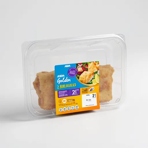 ASDA Golden 2 Breaded Cod Fillets