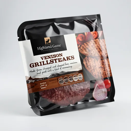 Highland Game Venison Grill Steaks 300G