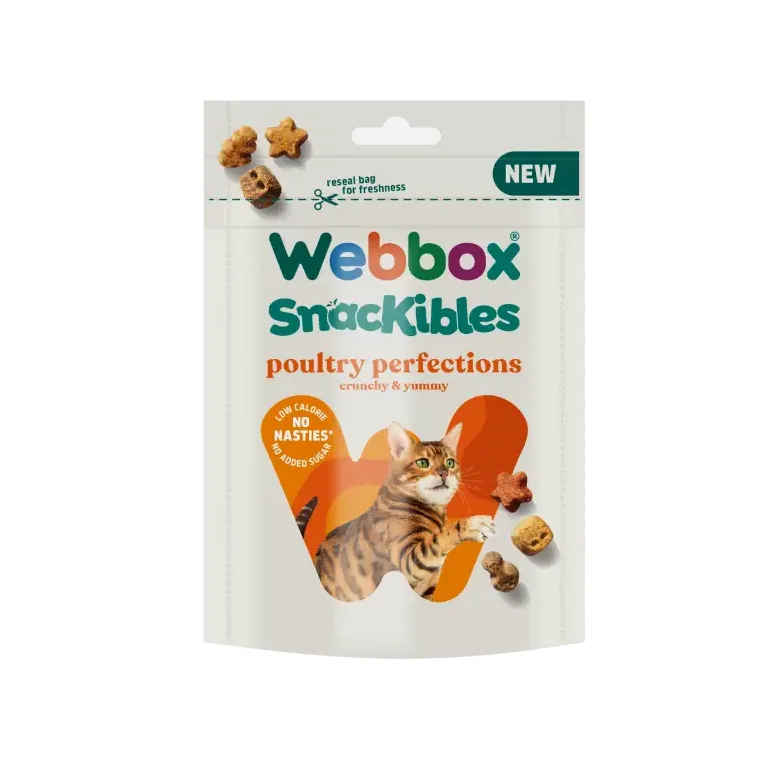 Webbox Snackibles Poultry Perfections Cat Treats 85g