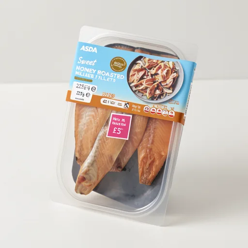 ASDA Sweet Honey Roasted Mackerel Fillets 225g