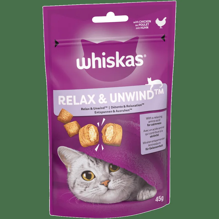 Whiskas Relax & Unwind Cat Treats 