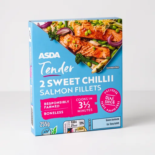 ASDA Tender 2 Sweet Chilli Salmon Fillets 255g