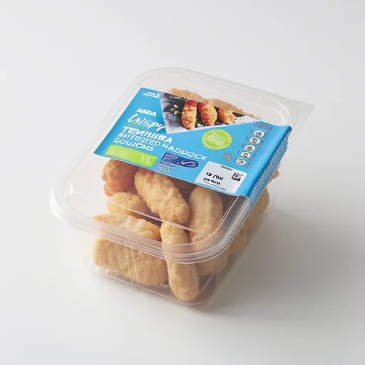 ASDA Crispy Tempura Battered Haddock Goujons 200g