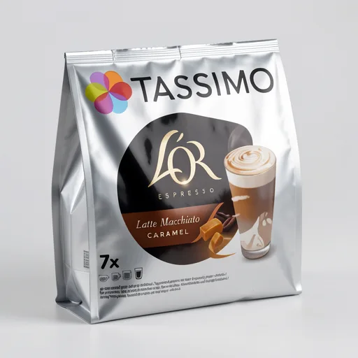 Tassimo L'OR Caramel Latte Macchiato Coffee Pods x7