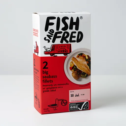 Fish Said Fred Big Sea Bass Fillets 240g