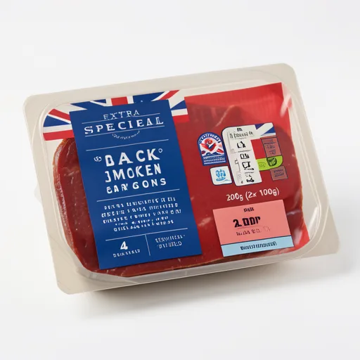 ASDA Extra Special Extra Special Oak Smoked British Bacon Lardons 2 x 90g (180g)