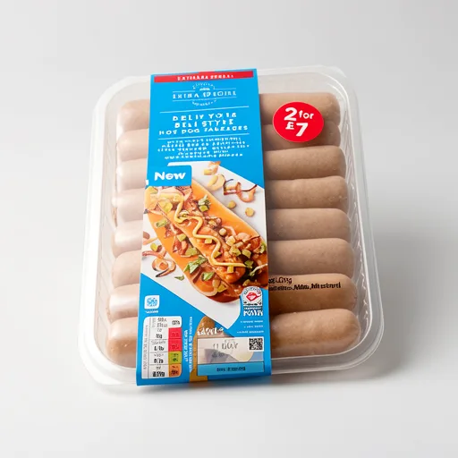 ASDA Extra Special 8 New York Deli Style Hot Dog Sausages