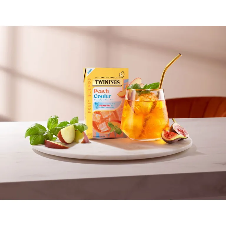 Twinings Peach Cooler Tea Bags x20 30g