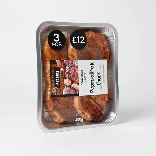 McGees Your Butcher Peppered Pork Loin Chops 400g