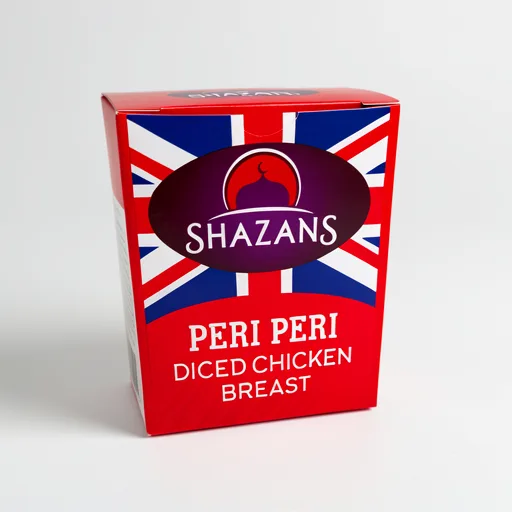 Shazans Peri Peri Diced Chicken Breast 500g