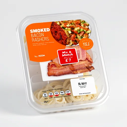 ASDA Smoked Bacon Rashers 60g