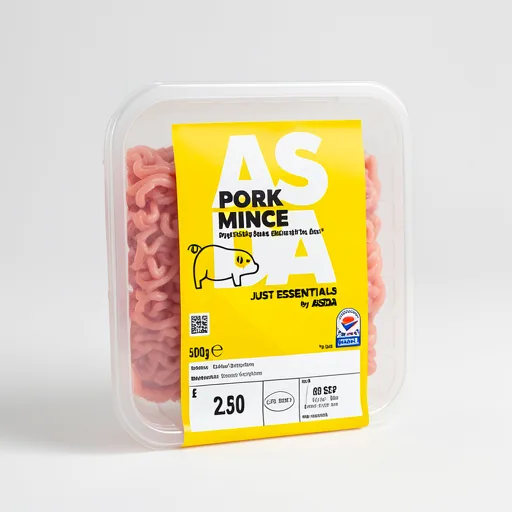 JUST ESSENTIALS by ASDA Just Essentials by  Pork Mince 500g