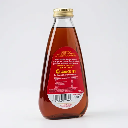 Clarks Original Maple Syrup Blended with Carob Fruit Syrup 500ml