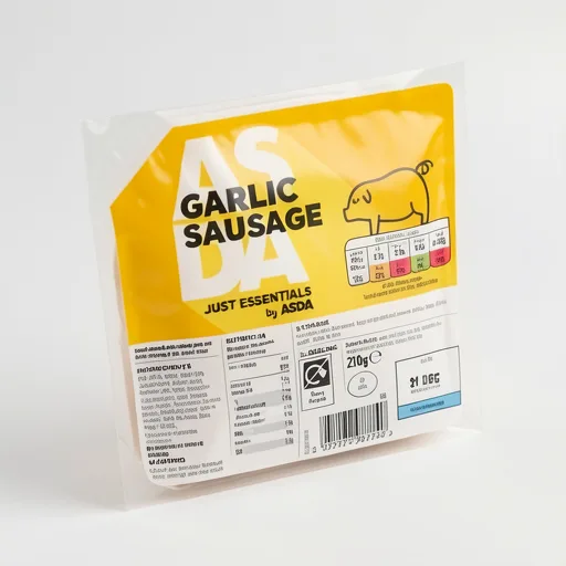 JUST ESSENTIALS by ASDA Garlic Sausage