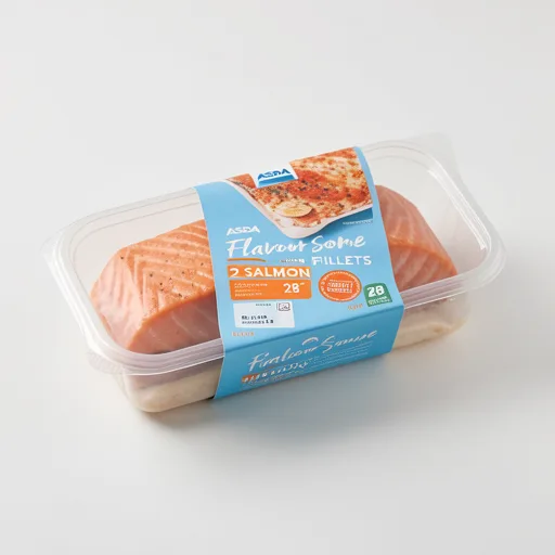 ASDA 2 Flavoursome Salmon Fillets 260g