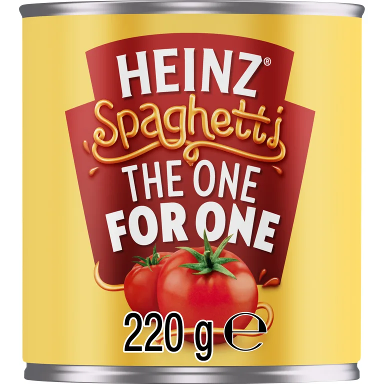 Heinz Spaghetti in Tomato Sauce Single Serve