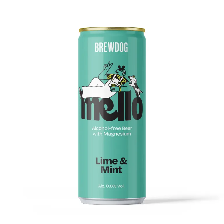 Brewdog Mello Lime & Mint 0% Alcohol Free Beer
