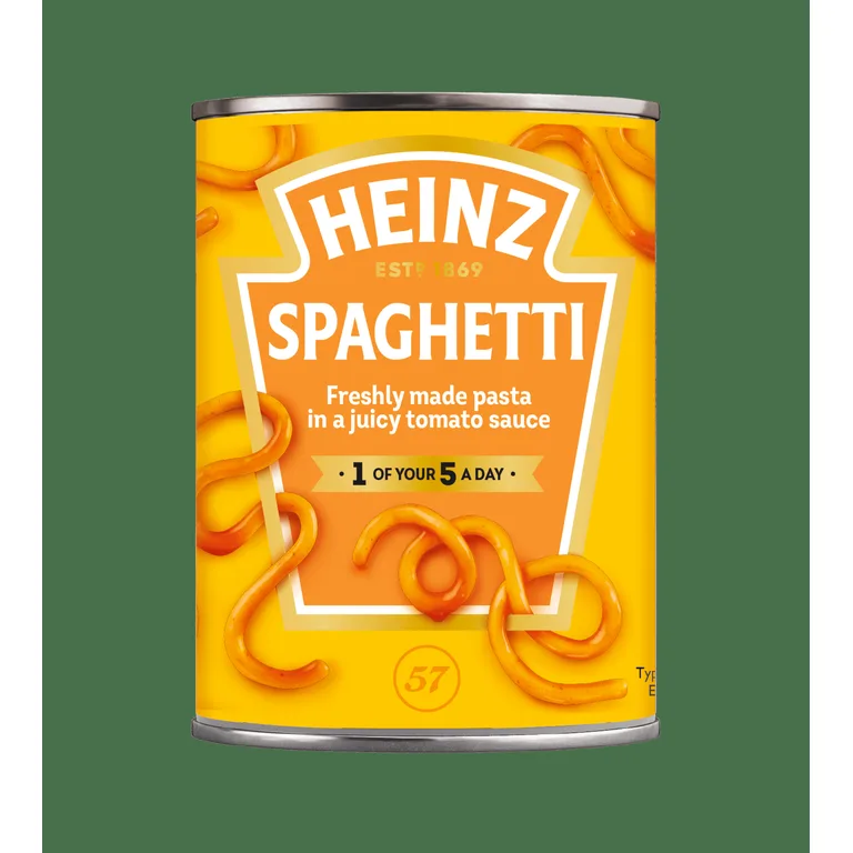 Heinz Spaghetti & Richmond Sausage