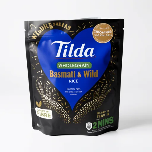 Tilda Wholegrain Basmati and Wild Rice 250g
