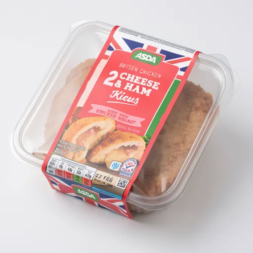 ASDA 2 Cheese & Ham Chicken Kievs 260g