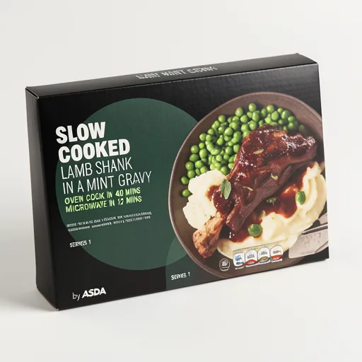 ASDA Slow Cooked Lamb Shank with Mint Gravy 390g