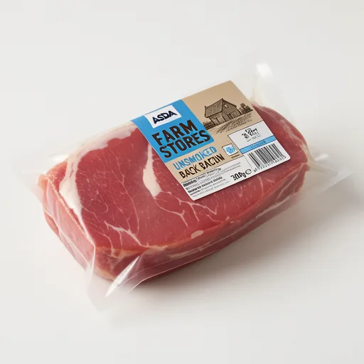 JUST ESSENTIALS by ASDA Unsmoked Back Bacon 300g