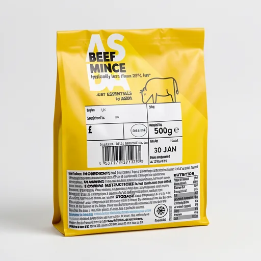 JUST ESSENTIALS by ASDA Beef Mince 500g
