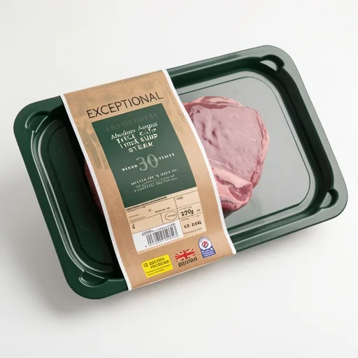 Exceptional by ASDA British Aberdeen Angus Thick Cut 11oz Rump Steak 320g